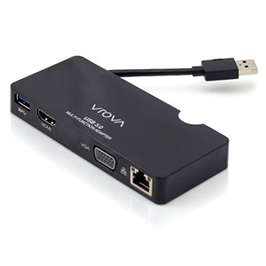 ALOGIC USB 3.0 Universal Portable Docking Station - HDMI or VGA/Gigabit Ethernet/USB 3.0
