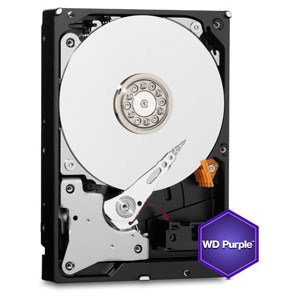 Western Digital WD60PURX Purple 6TB, 64MB, SATA III, 6Gbps, Hard-Drive, 3 Yrs