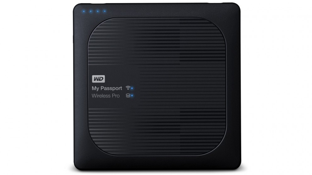 WD My Passport Wireless Pro 4TB Portable Hard Drive