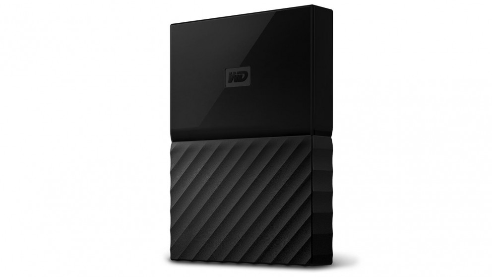 WD My Passport 2017 2TB Portable Hard Drive - Black