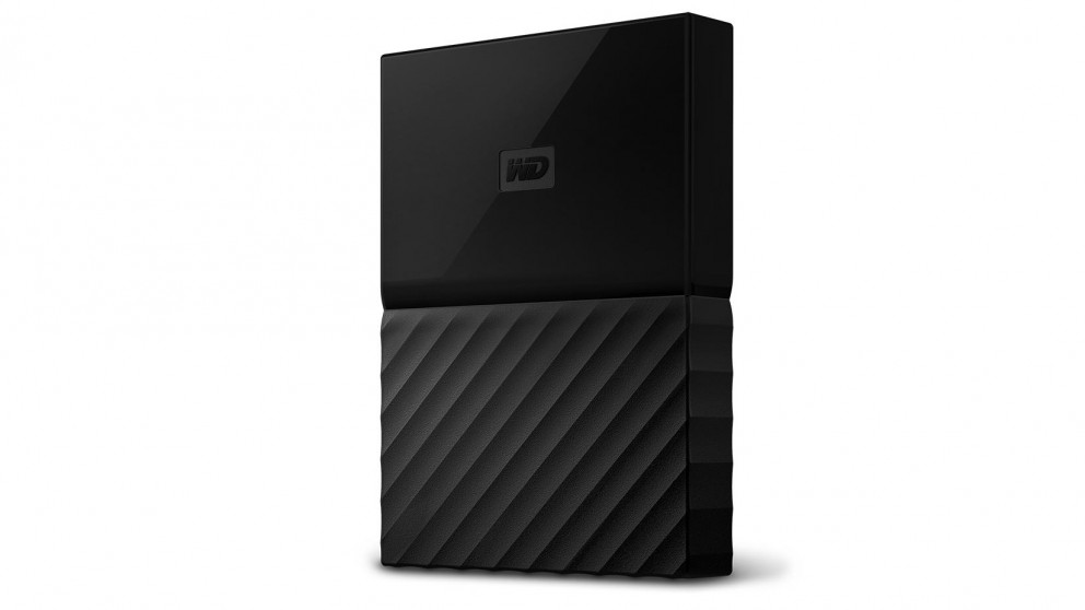 WD My Passport 2017 1TB Portable Hard Drive - Black