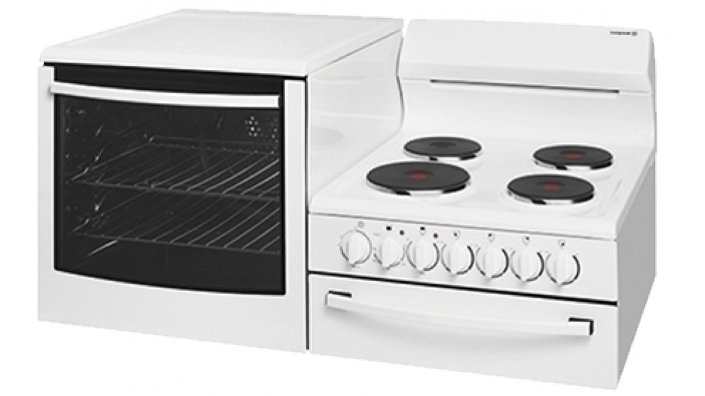 Westinghouse 108.5cm Fan Forced Freestanding Elevated Electric Cooker - Left Oven