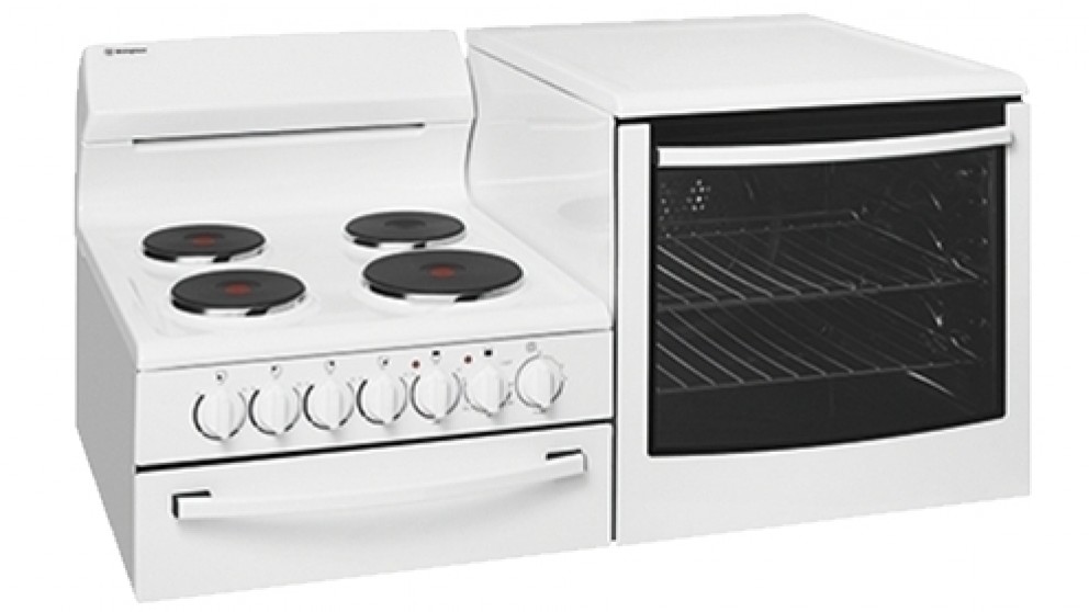 Westinghouse 108.5cm Fan Forced Freestanding Elevated Electric Cooker - Right Oven