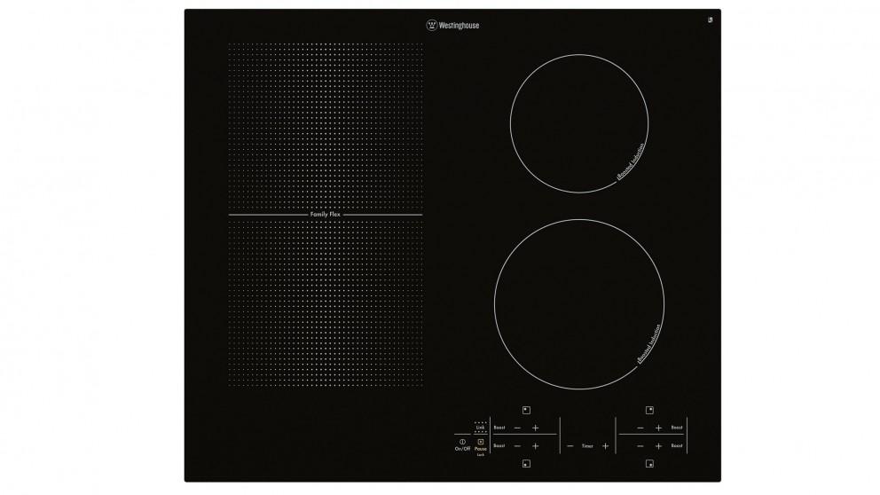 Westinghouse 60cm 3 Zone Family Flex Induction Cooktop
