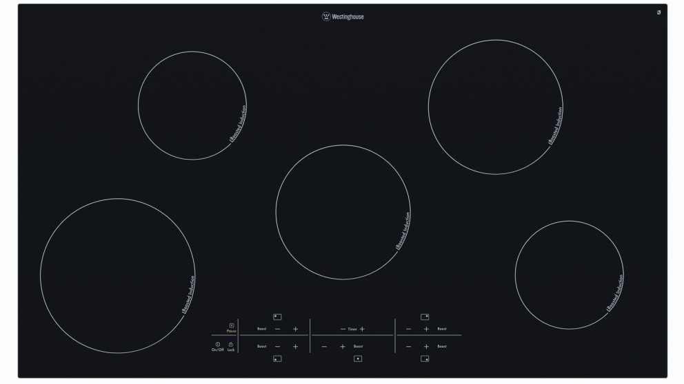 Westinghouse 90cm 5 Zone Induction Cooktop