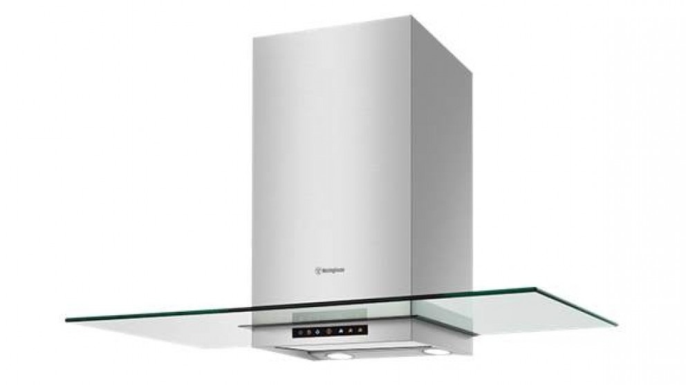 Westinghouse 90cm Stainless Steel and Glass Canopy Rangehood