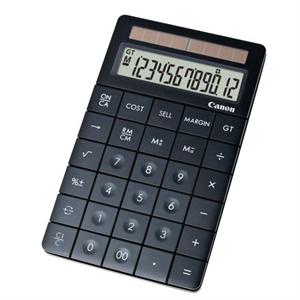 Canon XMARK1BK X Mark1 Black Desktop Calculator - Black