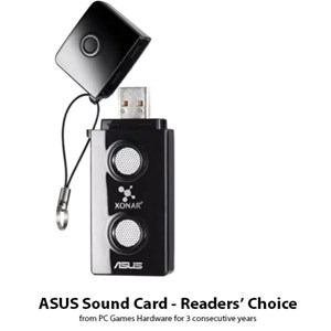 Asus Xonar U3, Compact USB Sound Card and Headphone Amplifier