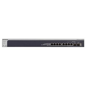 ProSAFE XS708T 8-Port 10-Gigabit Ethernet Smart Managed Switch (8 copper with 2 shared combo copper/SFP+ Fiber ports)