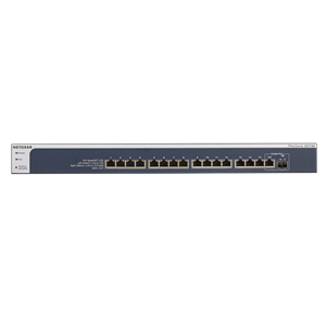 ProSAFE XS716E 16-Port 10-Gigabit Ethernet Web Managed (Plus) Switch (16 copper with 1 combo copper/SFP+ Fiber port)
